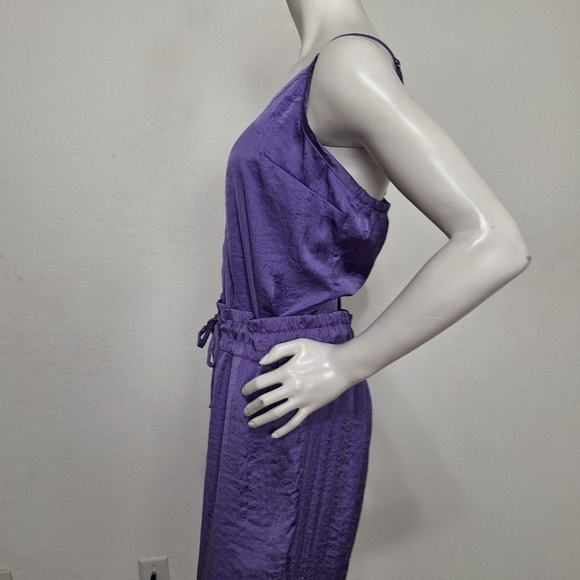 Adore Me NEW Chalk Violet Bethany Coquette Top & Pants Pajamas 2 Piece Set Sz. L - Picture 8 of 16